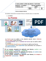 Guía 3 Ciencias Naturales 5 - La Fuerza