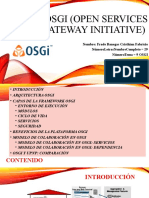 OSGI (Open Services Gateway Initiative)