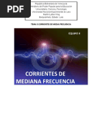 Tema 3 Corrientes de Media Frecuencia