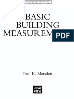 Basic Building Measurement