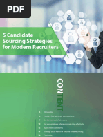 5 Candidate Sourcing Strategies For Modern Recruiters: Recruit Smarter. Faster