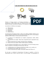 Observación de Fenómenos Meteorológicos