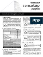 Manual Chuveiro Tramontina Sensetop