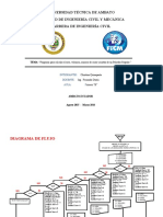 Diagrama de Flujo y Prueba de Funcionamiento