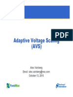 102 - Alex Vainberg - Adaptive Voltage Scaling (AVS) Technology