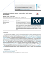 A Multilevel Leadership Process Framework of Performance Management PDF