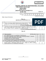 Quiz Test Marketing Management Ii (KMB-208) : MBA (SEM 2) (All Groups)