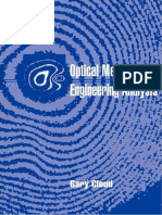 Cloud Gary - Optical Methods of Engineering Analysis (1998) PDF