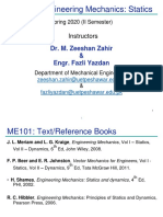 Statics Lecture No 5 Uet Peshawar Mechanical Engineering