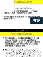 VARIABLE y DEFINICIÓN OPERACIONAL - MIC UCV