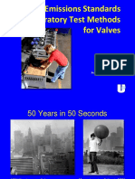 Fugitive Emissions Standards & Laboratory Test Methods For Valves