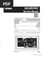 ONAN Cummins MDL4 Service Manual 934-0500