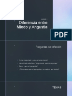 Unidad 1 Miedo y Angustia Temperamento