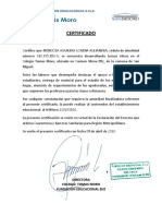 CERTIFICADO