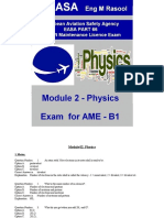 EASA Exam - Module 02 Physics