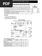 UC384XA-BW Current Mode PWM Controller: (UC3842A-BW/ 43A-BW/ 44A-BW/ 45A-BW)