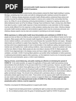 Over 1,000 Health Experts Release Letter of Support To BLM Protesters But Conservative Must Stay Home