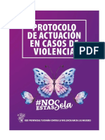 Protocolo de Actuacion Violencia Doméstica