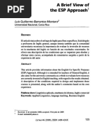 Dialnet ABriefViewOfTheESPApproach 5476348 PDF