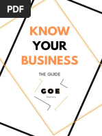 Know Your Business (The Guide)