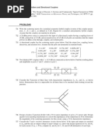 Problems: 376 Chapter 7: Power Dividers and Directional Couplers