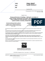 Final Draft Fpren 15316-4-1: European Standard Norme Européenne Europäische Norm