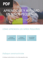 Aprendizaje y Autismo