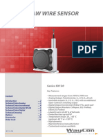 Draw Wire Sensor: Series SX120