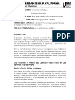 ACTIVIDAD 2. "Funciones y Rasgos Del Liderazgo Pedagogico en Los Centros de Ensenanza "