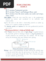 Atomic Structure PDF