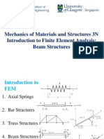 A4 - Intro To FEM4 - Beam