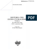 Dosse - Historial Del Estructuralismo. Vol. II - El Canto Del Cisne, 1967 Hasta Nuestros Días. II - El Canto Del Cisne, 1967 Hasta Nuestros Días PDF