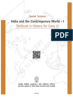 Class 9 INDIA AND CONTEMPORARY WORLD PDF