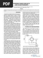 Hardening Power Supplies To Line Voltage Transients