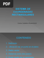 1.1. Sistema de Coordenadas Rectangulares