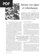 Abonar Con Algas - El Lithothamne