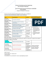 CA8028 Course Oultine 2019 - REVISED - 20191017