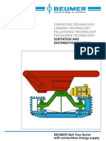 BEUMER Belt Tray Sorter