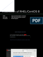 02 Installation of RHEL8 CentOS8