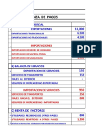 BALANZA DE PAGOS CASO 1 y CASO 2 