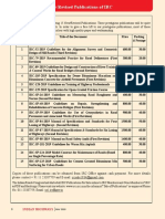 New Revised Publications of IRC