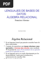 Algebra Relacional