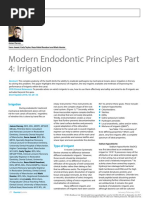 Modern Endodontic Part 4 Irrigation