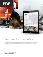 Geocortex For Public Safety 20161123 PDF