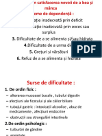 CURS 9 NURSING - B. Dependenta in Satisfacerea Nevoii de A Bea Si A Manca PDF