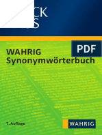 Wahrig Synonymw 246 Rterbuch PDF