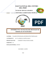 Tecnología Del Procesado de Mermelada de Mandarina