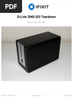 DLINK DNS-323 NAS Storage TearDown GUIDE - en