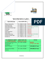 Sponsorship Proposal ITS 2018