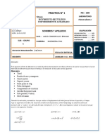 Practica #1: Título: Laboratorio Física Básica I